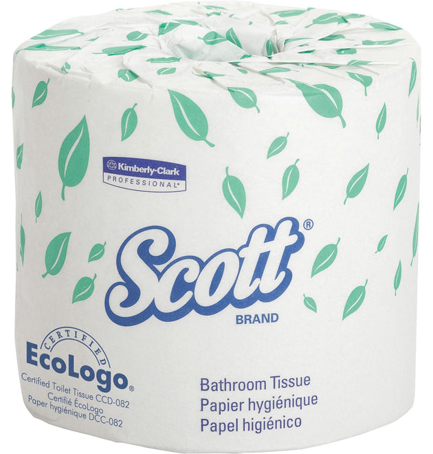 Standard Bathroom Tissue, 1 Ply, 4