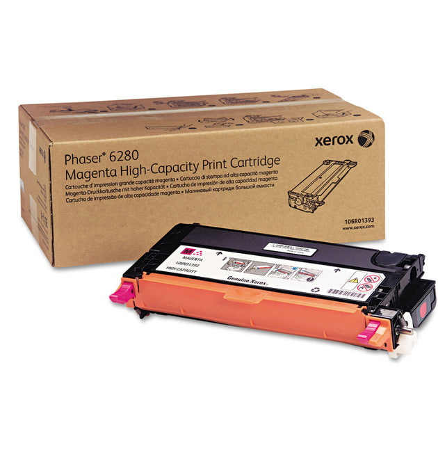 106R01393 High-Yield Toner, 5,900 Page-Yield, Magenta