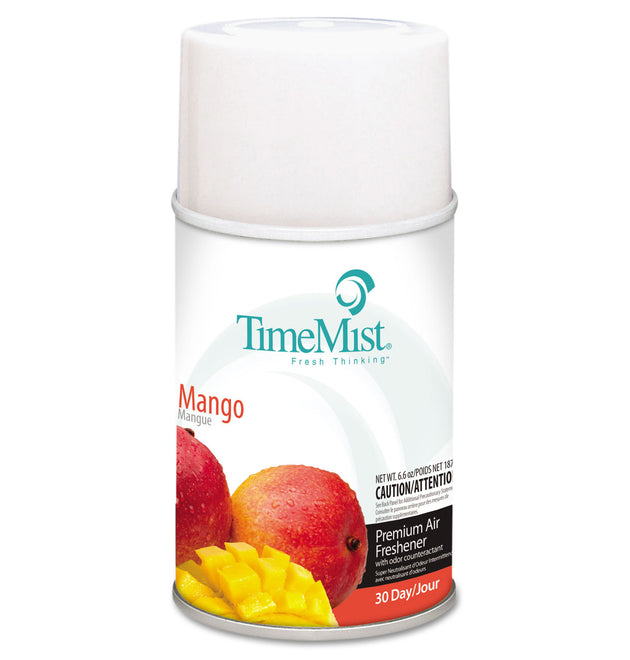 Premium Metered Air Freshener Refill, Mango, 6.6 oz Aerosol Spray