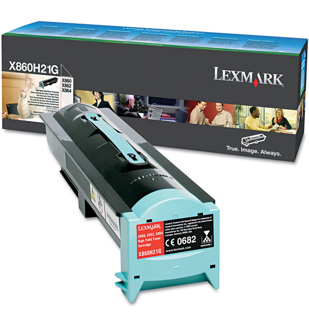 X860H21G High-Yield Toner, 35,000 Page Yield, Black