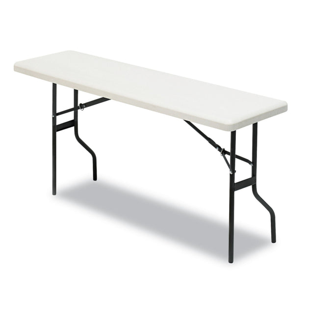 IndestrucTable Classic Folding Table, Rectangular, 60