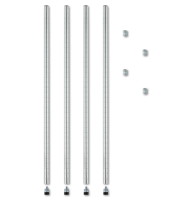 Stackable Posts For Wire Shelving, 36