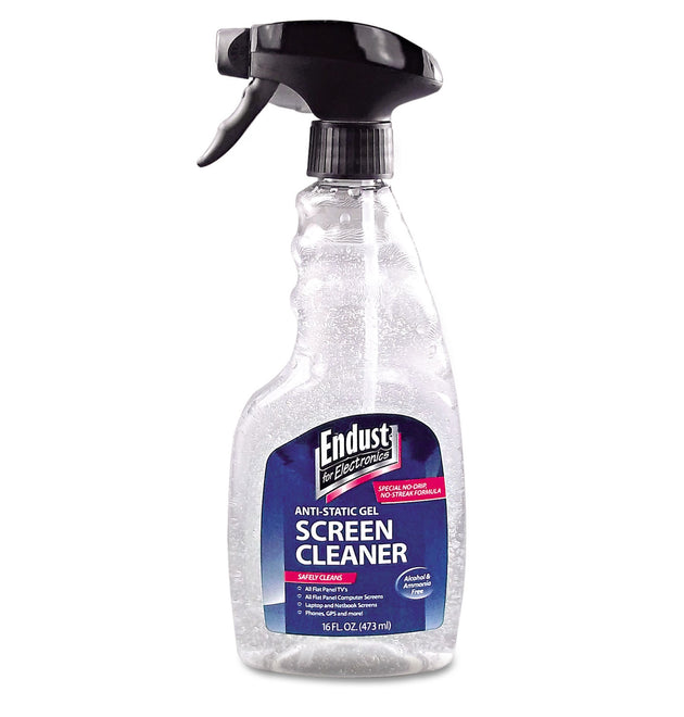 Cleaning Gel Spray for LCD/Plasma, 16 oz, Pump Spray Bottle