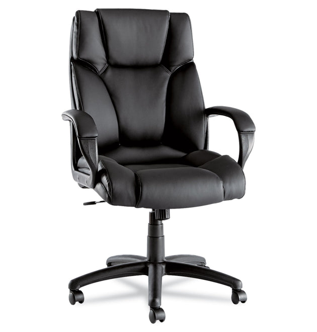 Alera Fraze Series Executive High-Back Swivel/Tilt Bonded Leather Chair, Supports 275 lb, 17.71