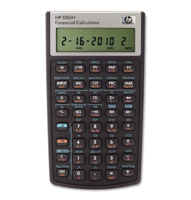 10bII+ Financial Calculator, 12-Digit LCD