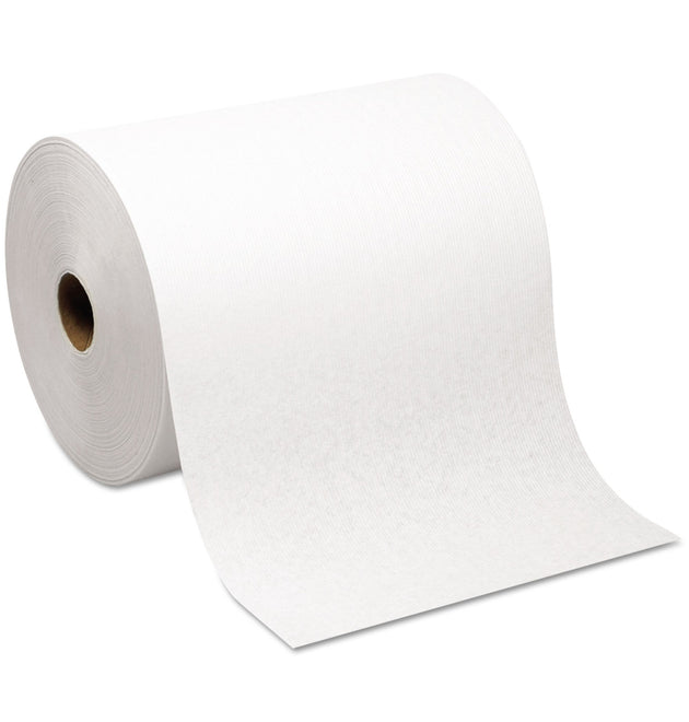 Hardwound Roll Paper Towel, Nonperforated, 1-Ply, 7.87