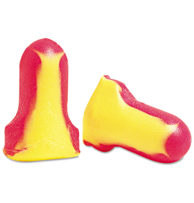 LL-1 Laser Lite Single-Use Earplugs, Cordless, 32NRR, Magenta/Yellow, 200 Pairs