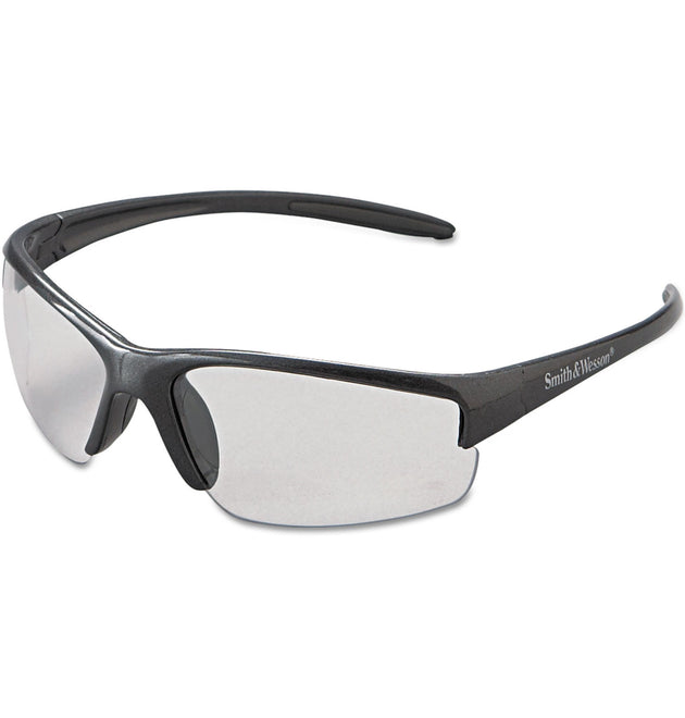 Equalizer Safety Glasses, Gunmetal Frame, Clear Anti-Fog Lens