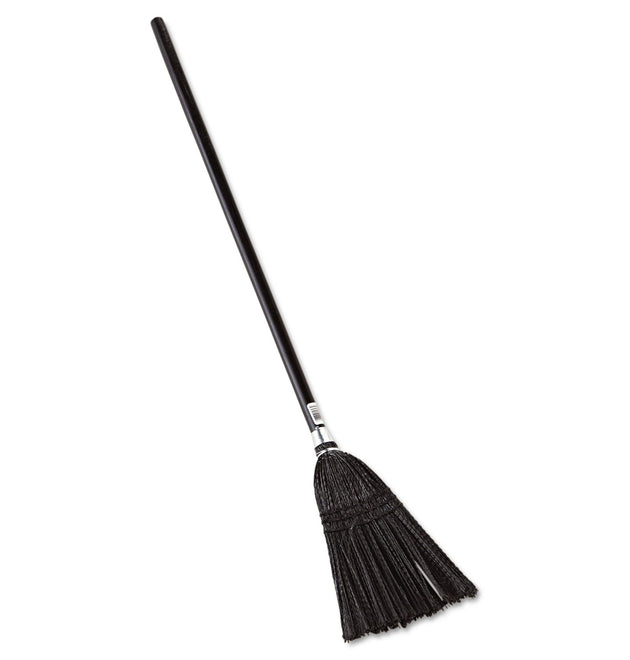 Lobby Pro Synthetic-Fill Broom, Synthetic Bristles, 37.5