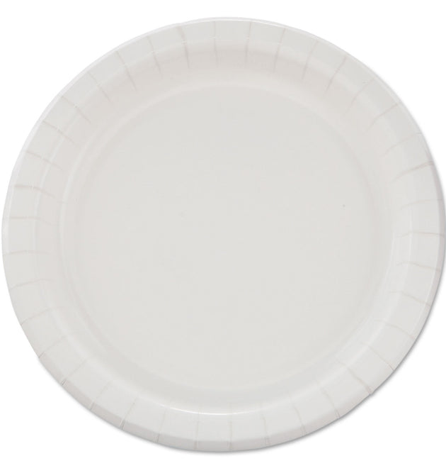 Bare Eco-Forward Clay-Coated Paper Dinnerware, ProPlanet Seal, Plate, 8.5