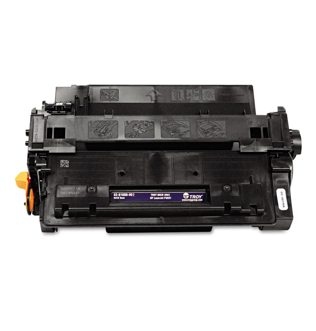 0281600001 55A MICR Toner Secure, Alternative for HP CE255A, Black