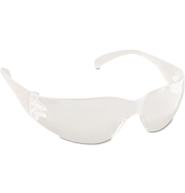 Virtua Protective Eyewear, Clear Frame, Clear Anti-Fog Lens