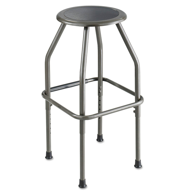 Diesel Industrial Stool with Stationary Seat, Backless, Supports Up to 250 lb, 22