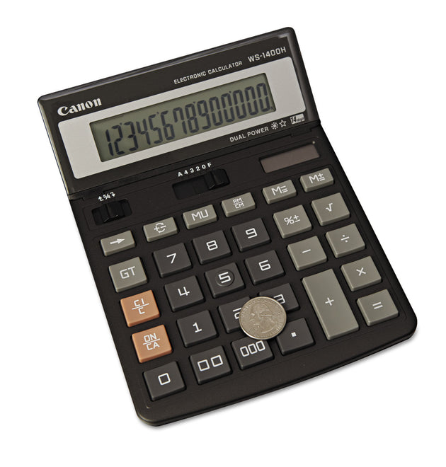 WS1400H Display Calculator, 14-Digit LCD