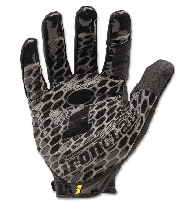 Box Handler Gloves, Black, Large, Pair