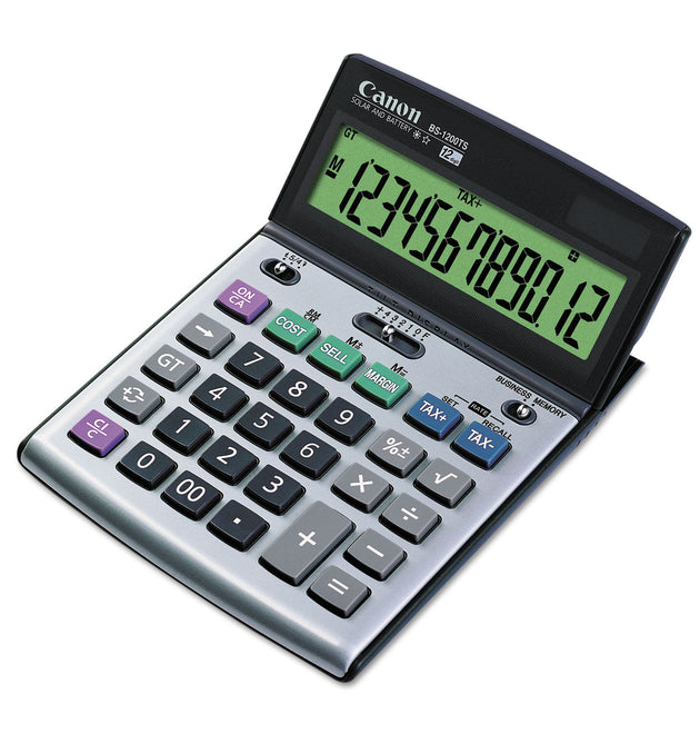 BS-1200TS Desktop Calculator, 12-Digit LCD