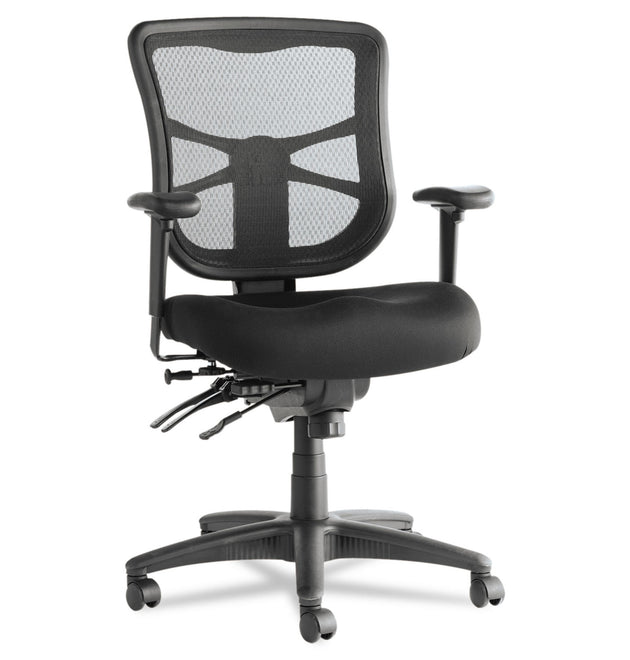 Alera Elusion Series Mesh Mid-Back Multifunction Chair, Supports Up to 275 lb, 17.7