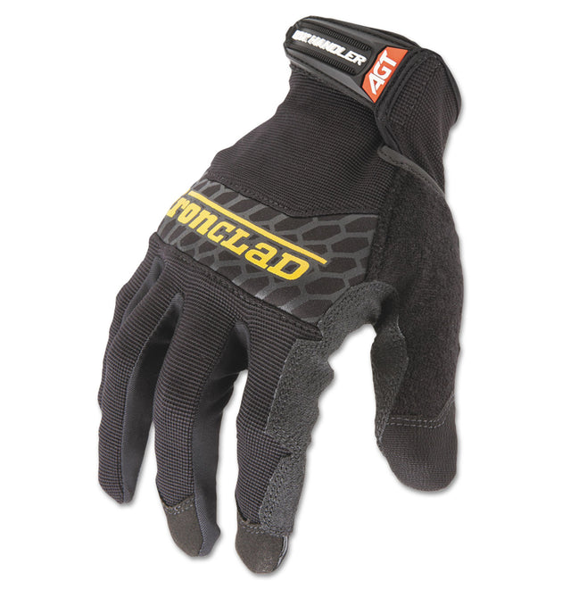 Box Handler Gloves, Black, Medium, Pair