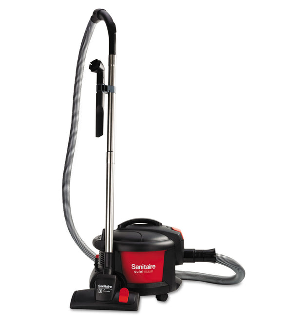 EXTEND Top-Hat Canister Vacuum SC3700A, 9 A Current, Red/Black