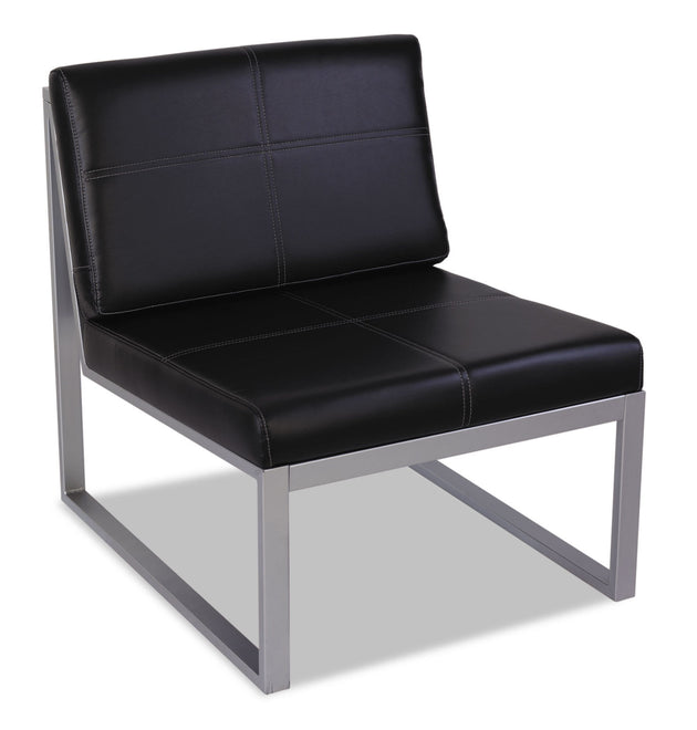 Alera Ispara Series Armless Chair, 26.57