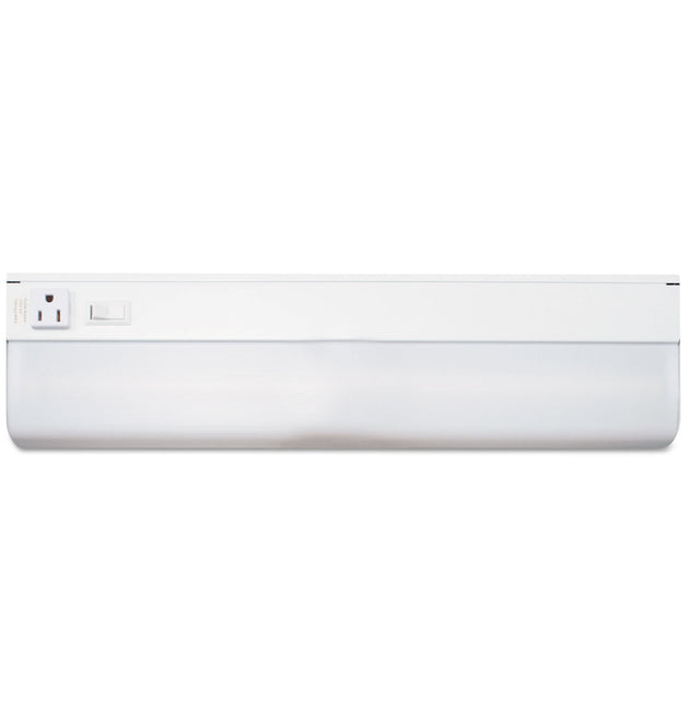 Low-Profile Under-Cabinet LED-Tube Light Fixture with (1) 9 W LED Tube, Steel Housing, 18.25