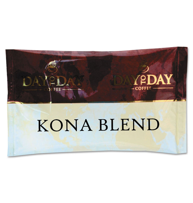 100% Pure Coffee, Kona Blend, 1.5 oz Pack, 42 Packs/Carton