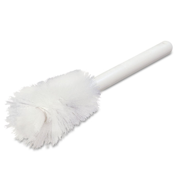 Sparta Handle Bottle Brush, Pint, White Polyester Bristles, 4.5