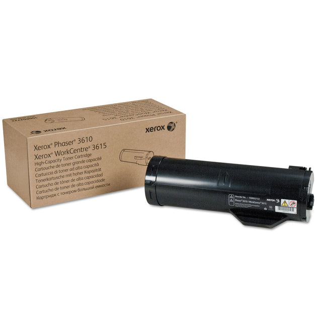 106R02722 High-Yield Toner, 14,100 Page-Yield, Black