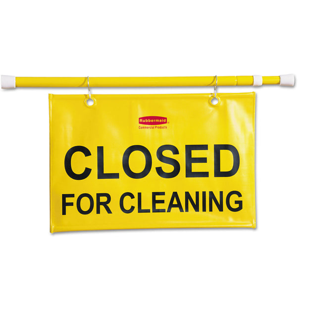 Site Safety Hanging Sign, 50 x 1 x 13, Yellow