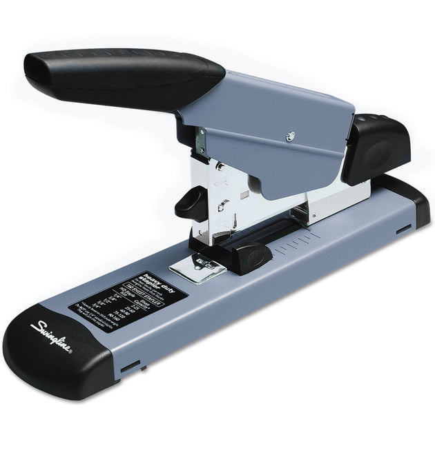 Heavy-Duty Stapler, 160-Sheet Capacity, Black/Gray