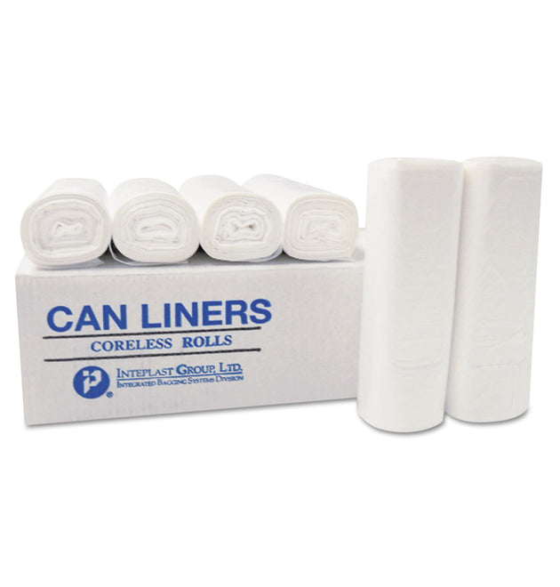 High-Density Commercial Can Liners, 7 gal, 6 mic, 20