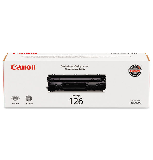 3483B001 (126) Toner, 2,100 Page-Yield, Black