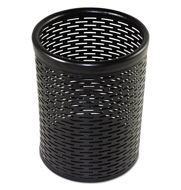 Urban Collection Punched Metal Pencil Cup, 3.5