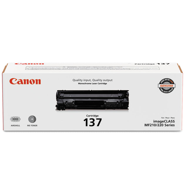 9435B001 (137) Toner, 2,400 Page-Yield, Black