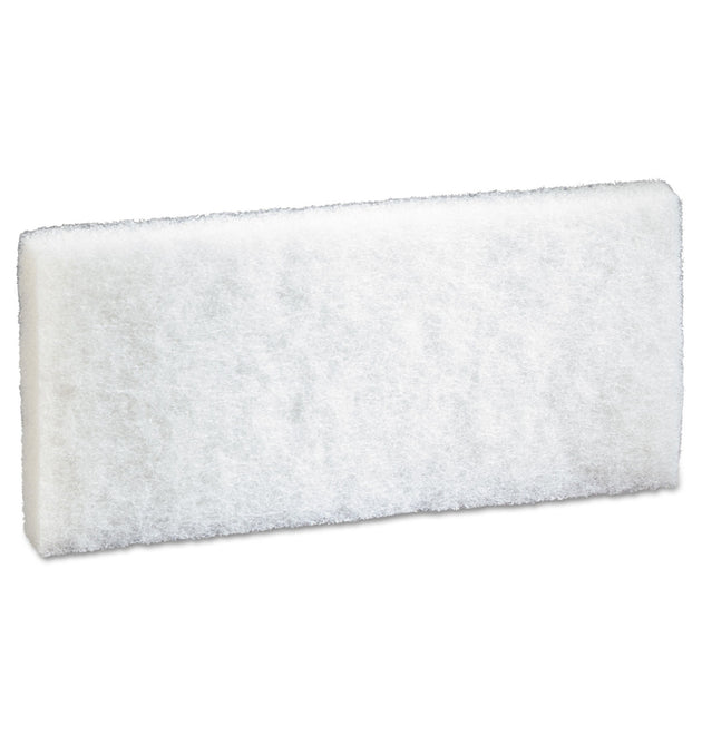 Doodlebug Scrub Pad, 4.63 x 10, White, 5/Pack, 4 Packs/Carton