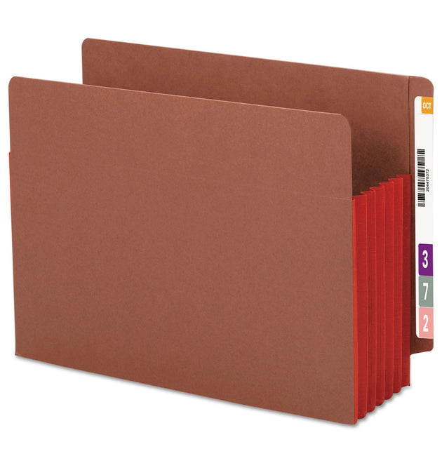 Redrope Drop-Front End Tab File Pockets, Fully Lined 6.5