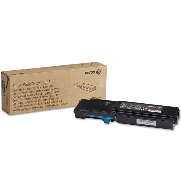 106R02744 Toner, 7,500 Page-Yield, Cyan