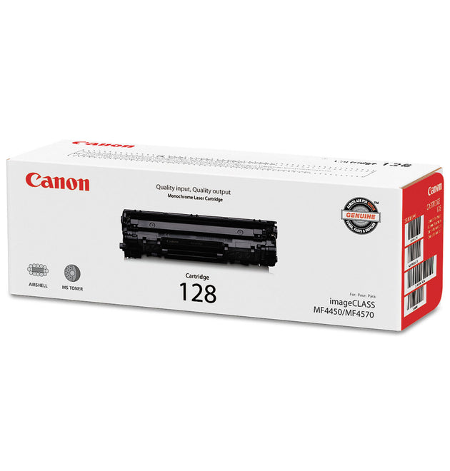 3500B001 (128) Toner, 2,100 Page-Yield, Black