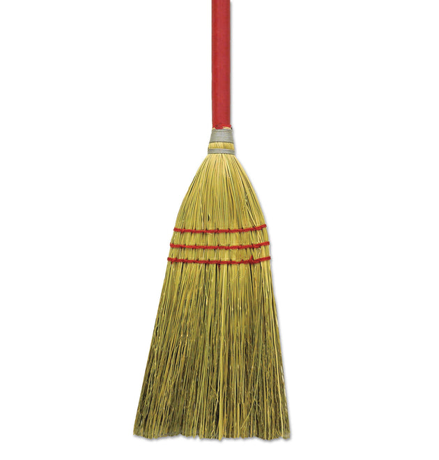 Corn/Fiber Brooms, Corn/Synthetic Fiber Bristles, 36