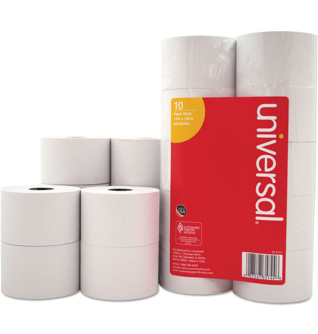 Impact and Inkjet Print Bond Paper Rolls, 0.5