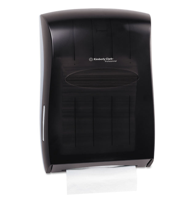 Universal Towel Dispenser, 13.31 x 5.85 x 18.85, Smoke