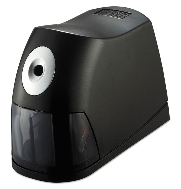 Electric Pencil Sharpener, AC-Powered, 2.75 x 7.5 x 5.5, Black