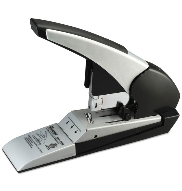 Auto 180 Xtreme Duty Automatic Stapler, 180-Sheet Capacity, Silver/Black