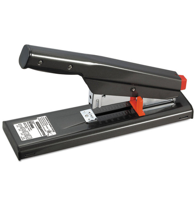 Antimicrobial 130-Sheet Heavy-Duty Stapler, 130-Sheet Capacity, Black