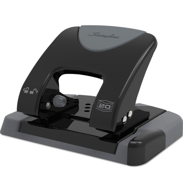 20-Sheet SmartTouch Two-Hole Punch, 9/32