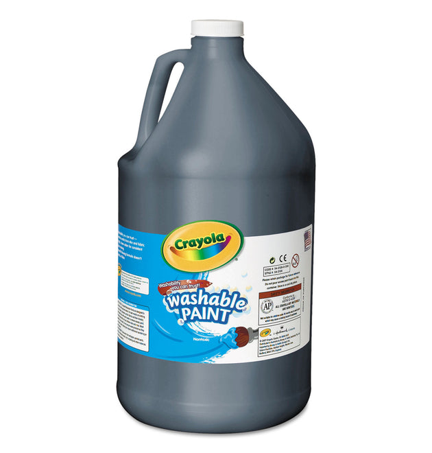 Washable Paint, Brown, 1 gal Bottle