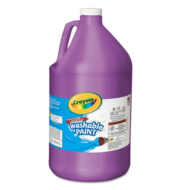 Washable Paint, Violet, 1 gal Bottle