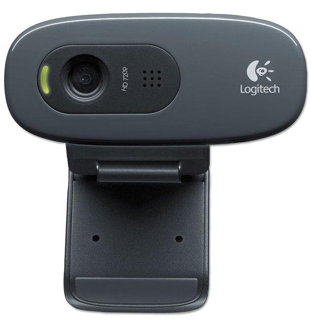 C270 HD Webcam, 1280 pixels x 720 pixels, 1 Mpixel, Black