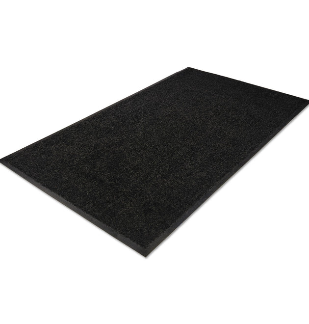 Platinum Series Indoor Wiper Mat, Nylon/Polypropylene, 48 x 72, Black