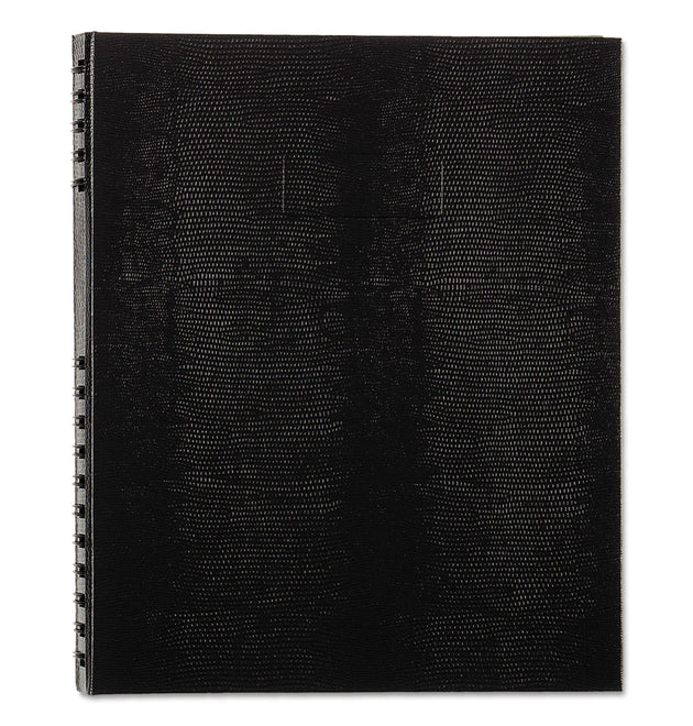 NotePro Notebook, 1-Subject, Medium/College Rule, Black Cover, (150) 11 x 8.5 Sheets